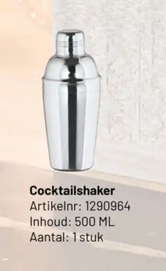 Makro Cocktailshaker aanbieding