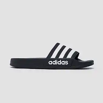 Perry Sport Adidas adilette slippers zwart/wit kinderen aanbieding