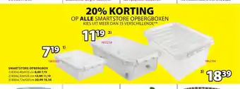 Jysk Smartstore Opbergbox B40 x L72 x H20 cm aanbieding