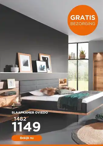 TotaalBED Slaapkamer Oviedo aanbieding