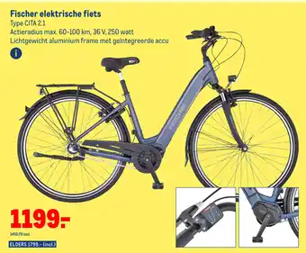 Makro Fischer elektrische fiets CITA 2.1 aanbieding