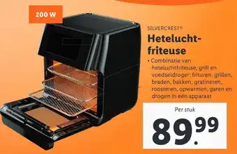 Lidl SILVERCREST* Heteluchtfriteuze aanbieding