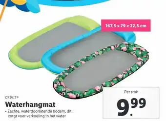 Lidl CRIVIT Waterhangmat aanbieding