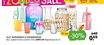 Xenos Alle Sapkannen & Drinkbekers aanbieding