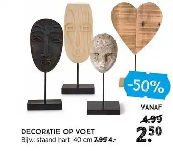 Xenos Decoratie Op Voet aanbieding