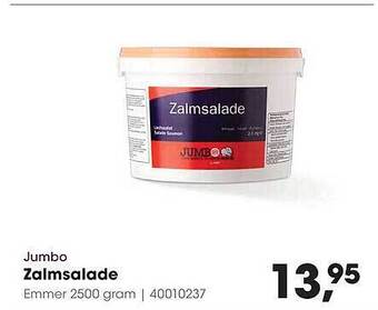 HANOS Jumbo Zalmsalade aanbieding