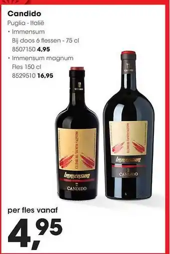 HANOS Candido Immensum Of Immensum Magnum aanbieding