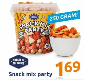 Action Snack mix party 250 gr aanbieding