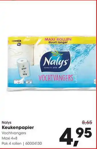 HANOS Nalys Keukenpapier Vochtvangers aanbieding