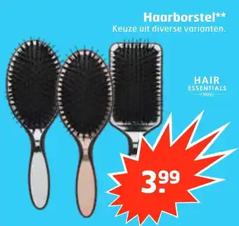 Trekpleister Haarborstel aanbieding