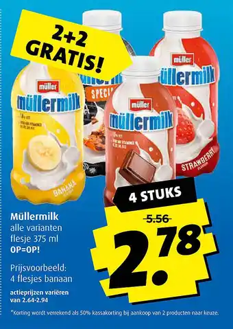 Boni Müllermilk aanbieding