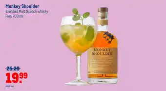 Makro Monkey Shoulder aanbieding