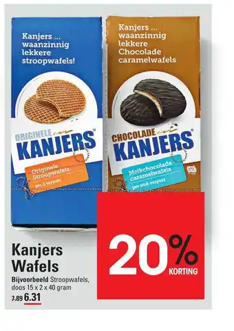 Sligro Kanjers Wafels 20% Korting aanbieding