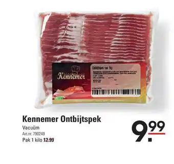 Sligro Kennemer Ontbijtspek aanbieding