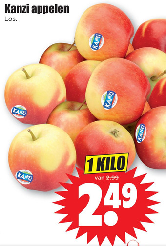 Dirk Kanzi appelen aanbieding