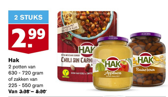 Hoogvliet Hak aanbieding