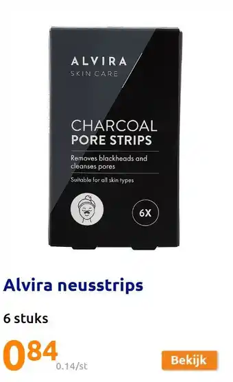 Action Alvira neusstrips aanbieding