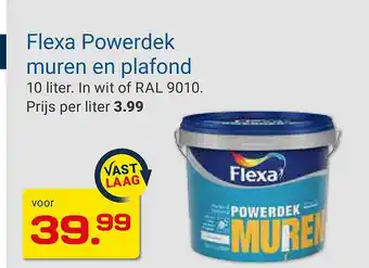 Kluswijs Flexa Powerdek Muren En Plafond aanbieding