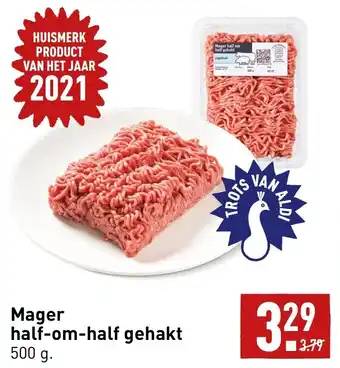 ALDI Mager half-om-half gehakt 500g aanbieding