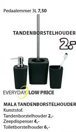 Jysk MALA TANDENBORSTELHOUDER aanbieding