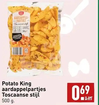 ALDI Potato King aardappelpartjes Toscaanse stijl 500g aanbieding