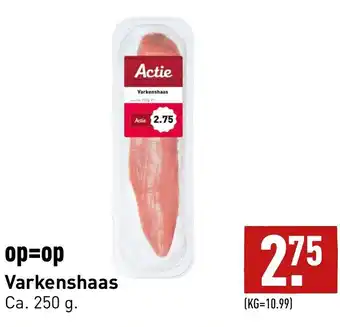 ALDI Varkenshaas 250g aanbieding