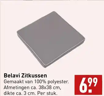 ALDI Belavi Zitkussen aanbieding