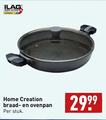 ALDI Home Creation braad- en ovenpan aanbieding