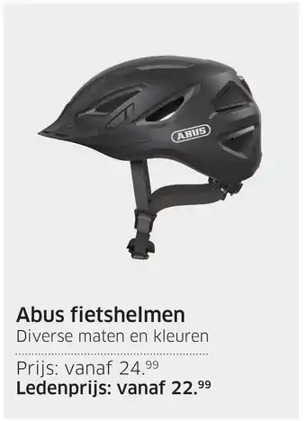 ANWB Abus fietshelmen aanbieding