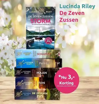 Boekenvoordeel Lucinda Riley De Zeven Zussen aanbieding