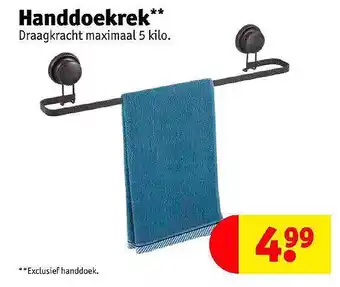 Kruidvat Handdoekrek aanbieding