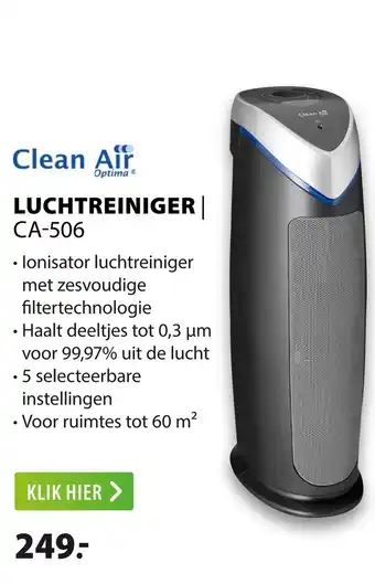 Expert Luchtreiniger| ca-506 aanbieding