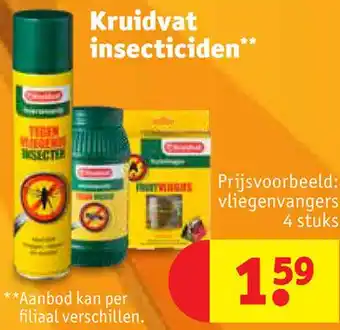 Kruidvat Kruidvat insecticiden* aanbieding