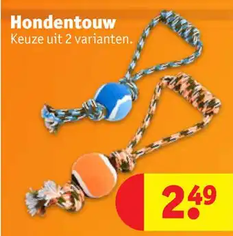 Kruidvat Hondentouw aanbieding