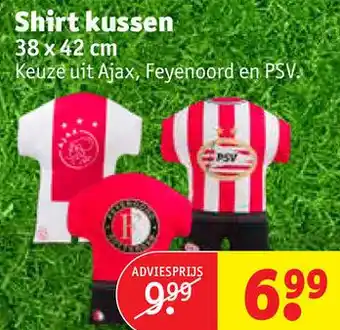 Kruidvat Shirt kussen aanbieding