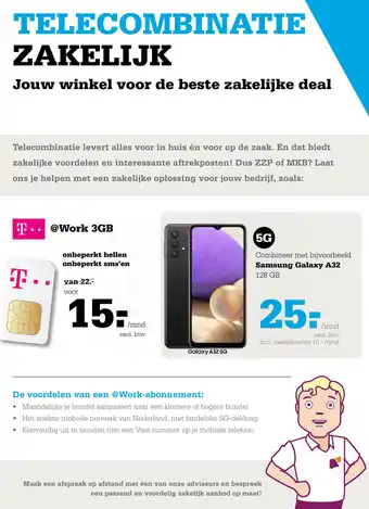 Telecombinatie Telecombinatie zakelijk aanbieding