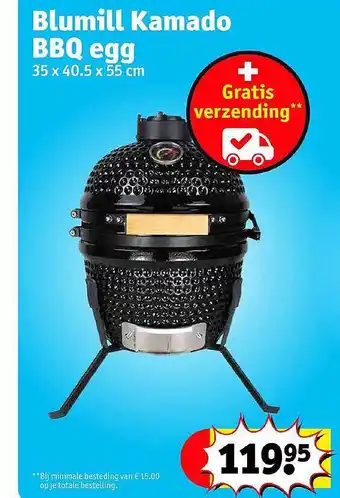 Kruidvat Blumill Kamado BBQ Egg aanbieding