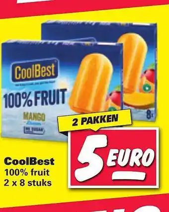 Nettorama CoolBest 100% Fruit aanbieding