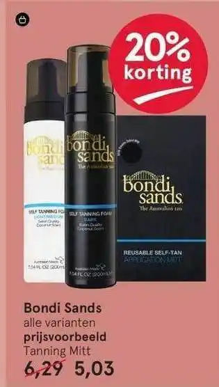 Etos Bondi Sands 20% Korting aanbieding