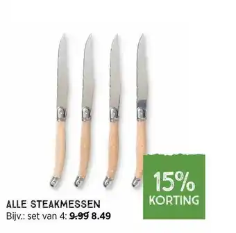 Xenos Alle steakmessen aanbieding