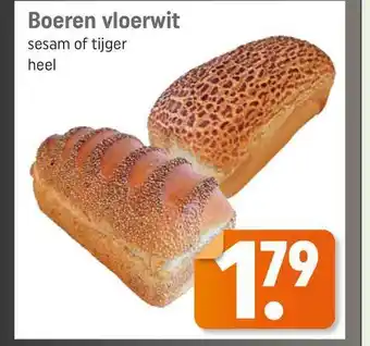 Lekker Makkelijk Boeren vloerwit sesam of tijger aanbieding