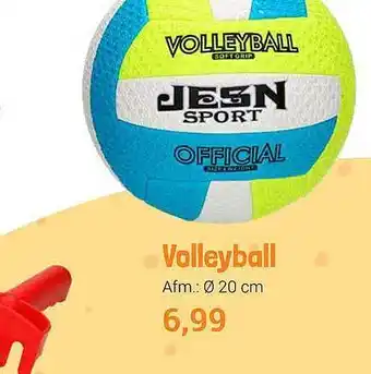 Lobbes Volleyball 20cm aanbieding