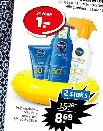 Trekpleister Nivea Sun Zonbescherming aanbieding