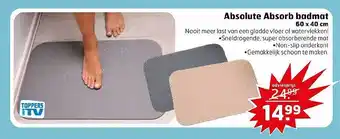 Trekpleister Absolute Absorb Badmat aanbieding