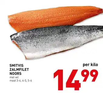 De Kweker Smitvis zamlfilet noors met vel aanbieding