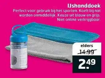 Trekpleister Ijshanddoek aanbieding