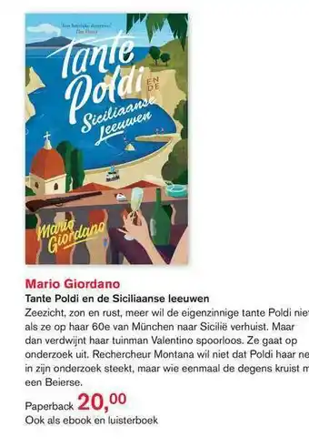 Libris Mario giordano - tante poldi en de siciliaanse leeuwen aanbieding