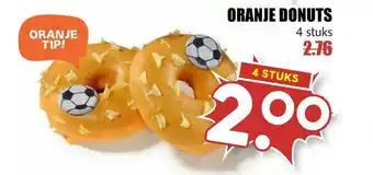 MCD Supermarkt Oranje donuts aanbieding