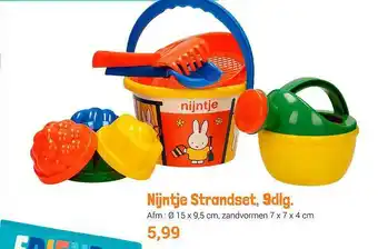 Lobbes Nijntje strandset, 9dlg. aanbieding