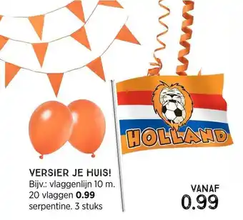 Xenos Versier je huis! 20 vlaggen aanbieding